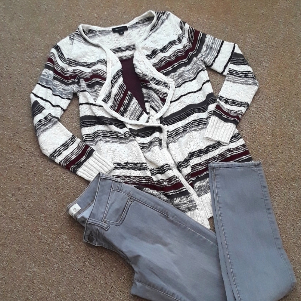 Wrap style cardigan